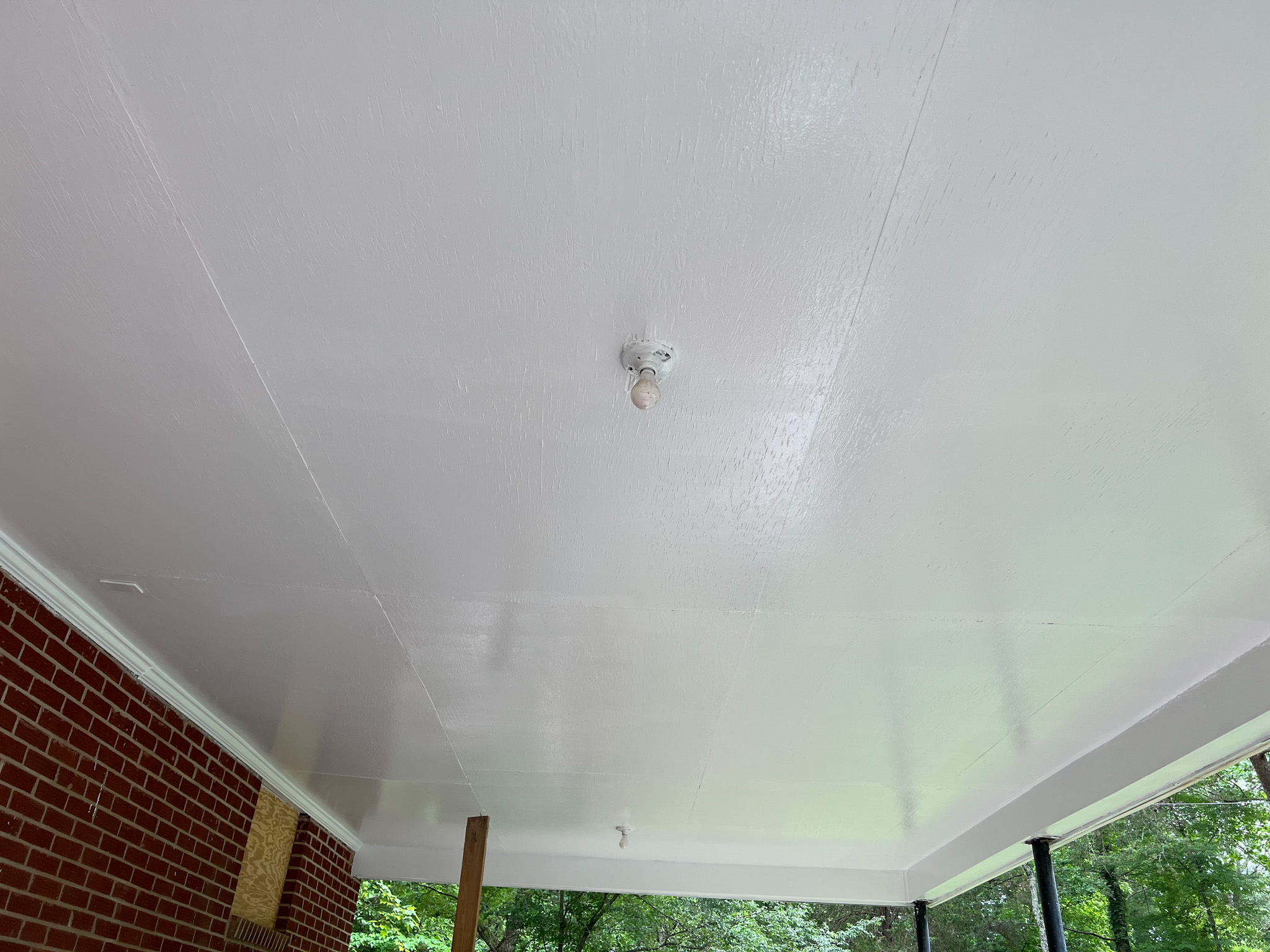 After: Preasure Washed and Freshly Painted